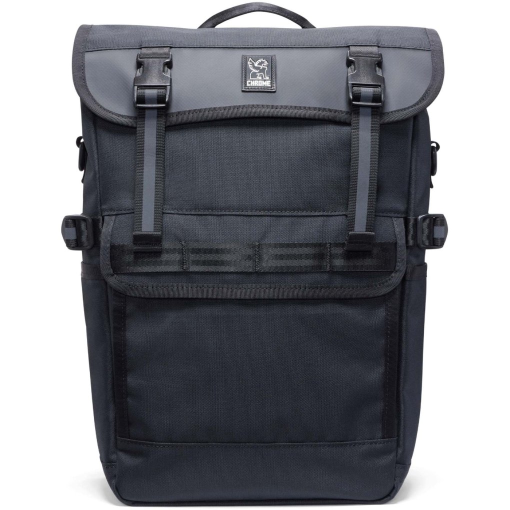 CHROME Holman Pannier Bag - 15-20L - Black
