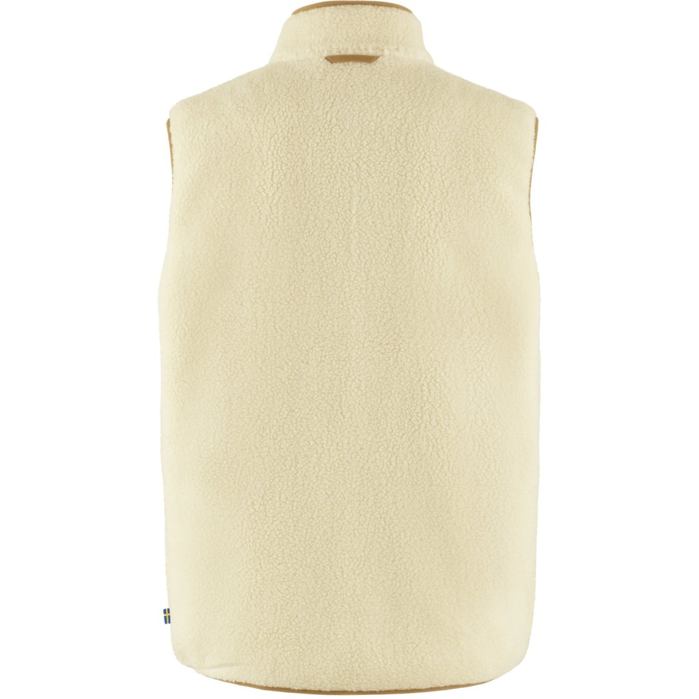 Fjällräven Vardag Pile Fleece Vest Men - chalk white-buckwheat brown