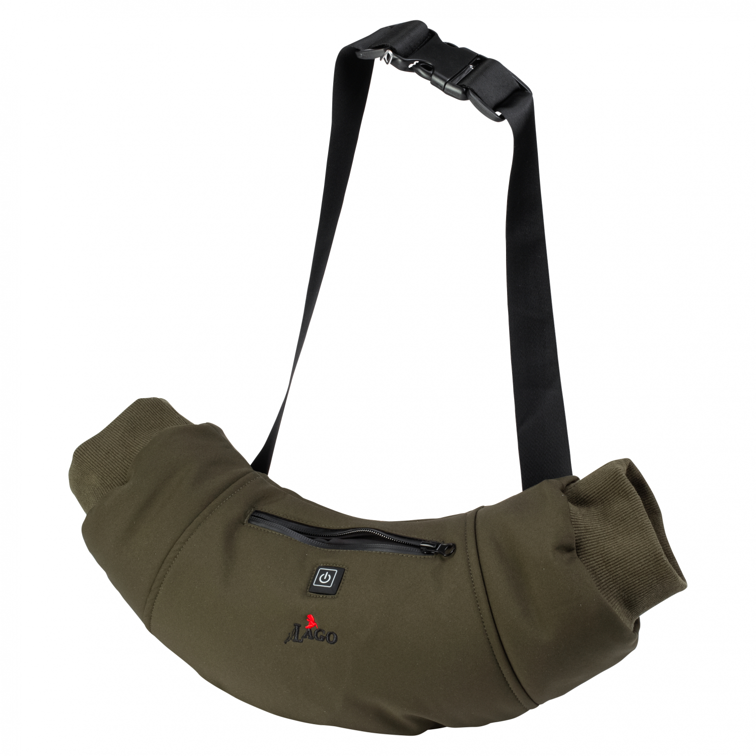 il Lago Red Level Thermomuff Feuerland, Heatable (Olive)