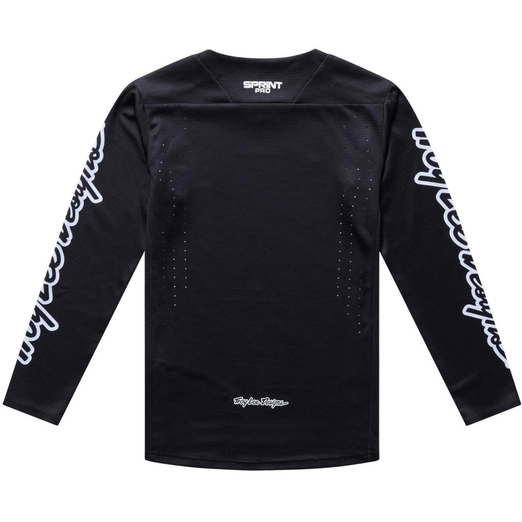 Troy Lee Designs Sprint Pro Long Sleeve Jersey Kids - Mono Black