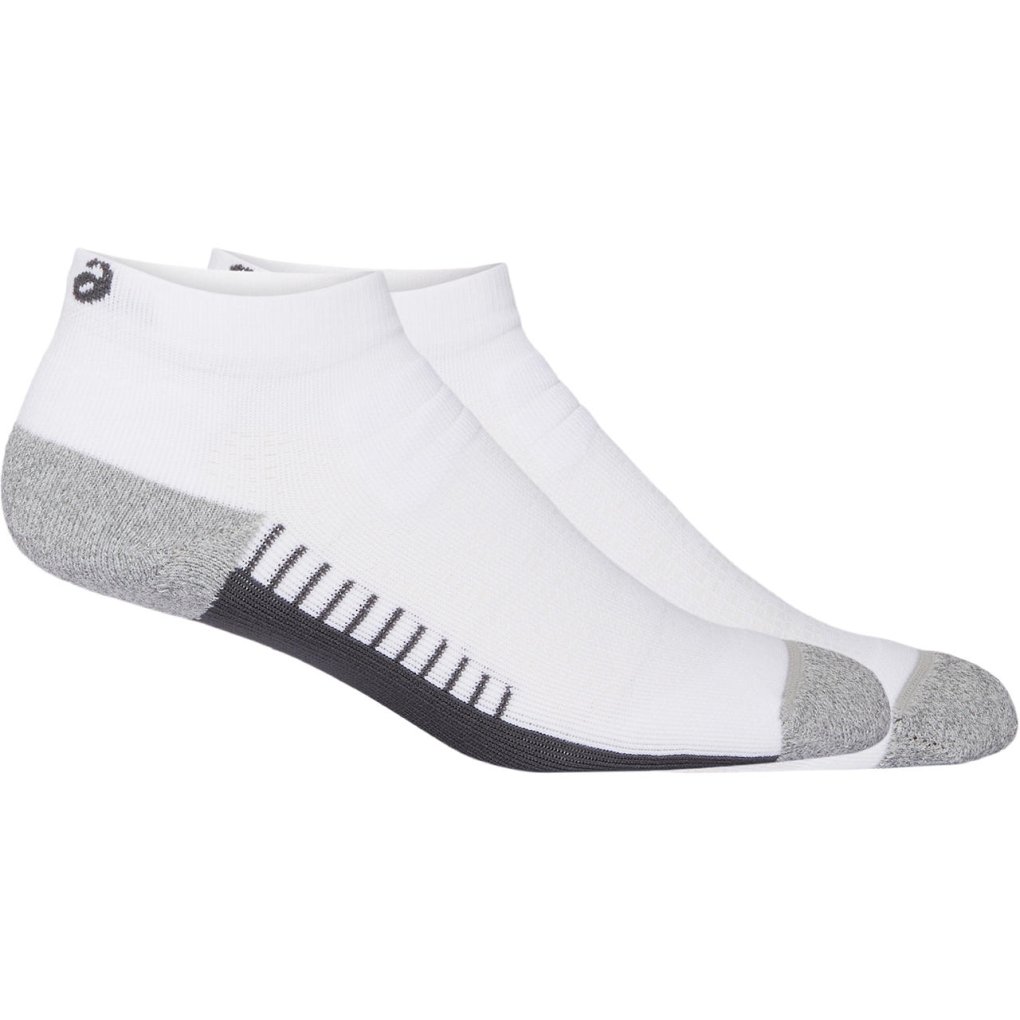 asics Road+ Run Quarter Socks - brilliant white