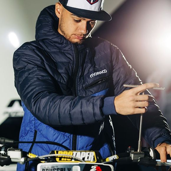 Doudoune UP Design  - BleuRef : UPD0553