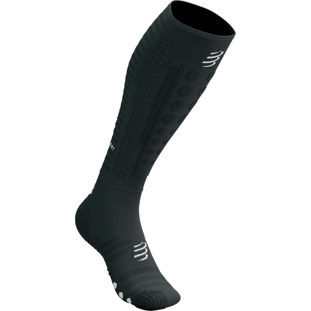 Compressport Full Aero Compression Socks - black/white