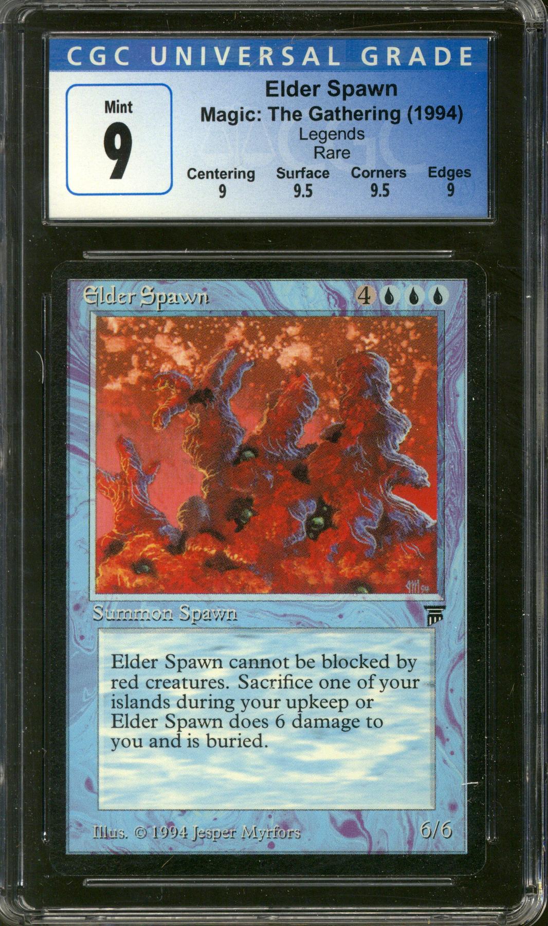 1994 Magic the Gathering Legends Elder Spawn CGC 9