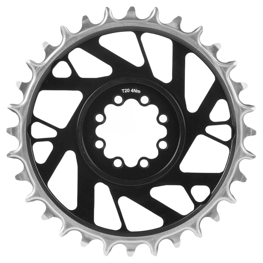 Burgtec Thick Thin Chainring - Direct Mount (SRAM 8-Bolt) | Offset 3mm | round - burgtec black