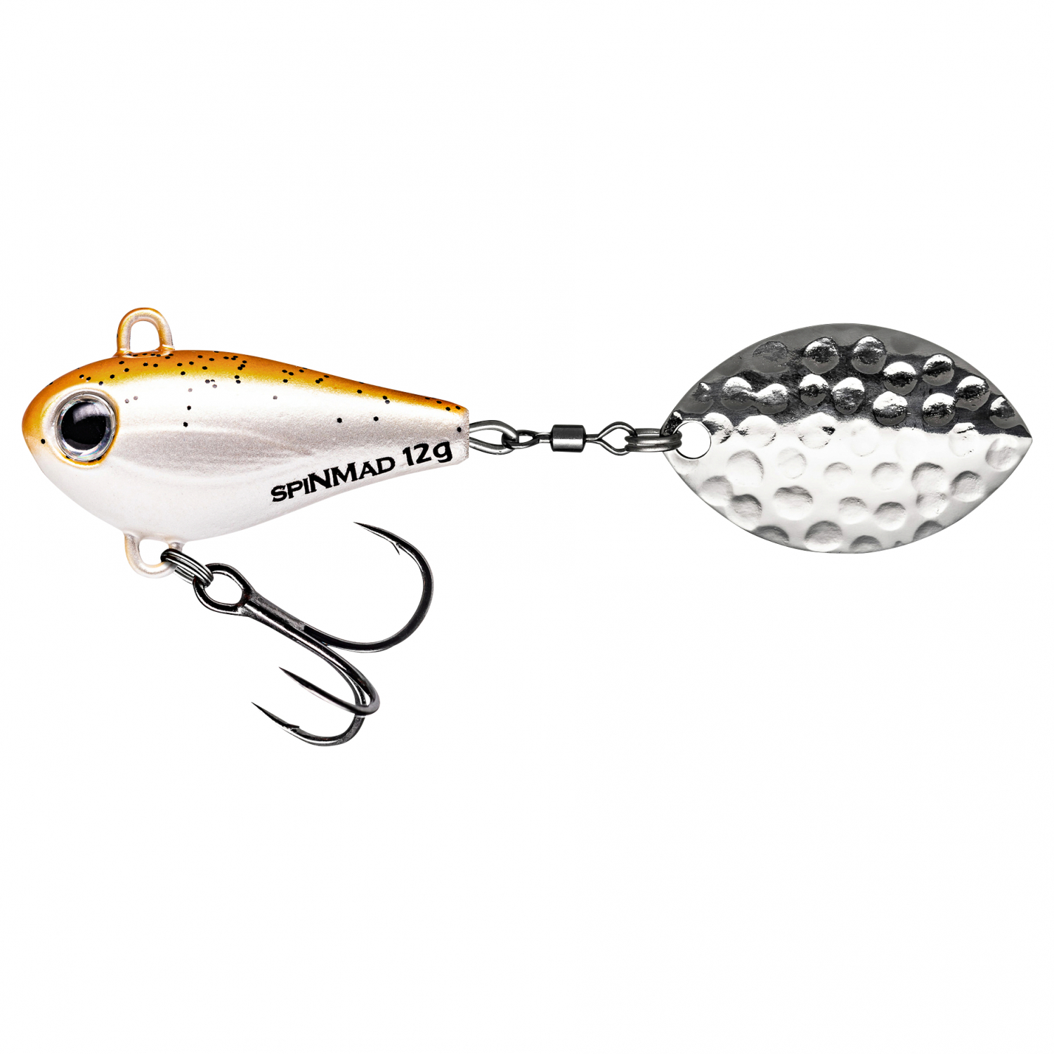 SpinMad Lead Head Spinners Jigmaster (Whisky, 12 g)