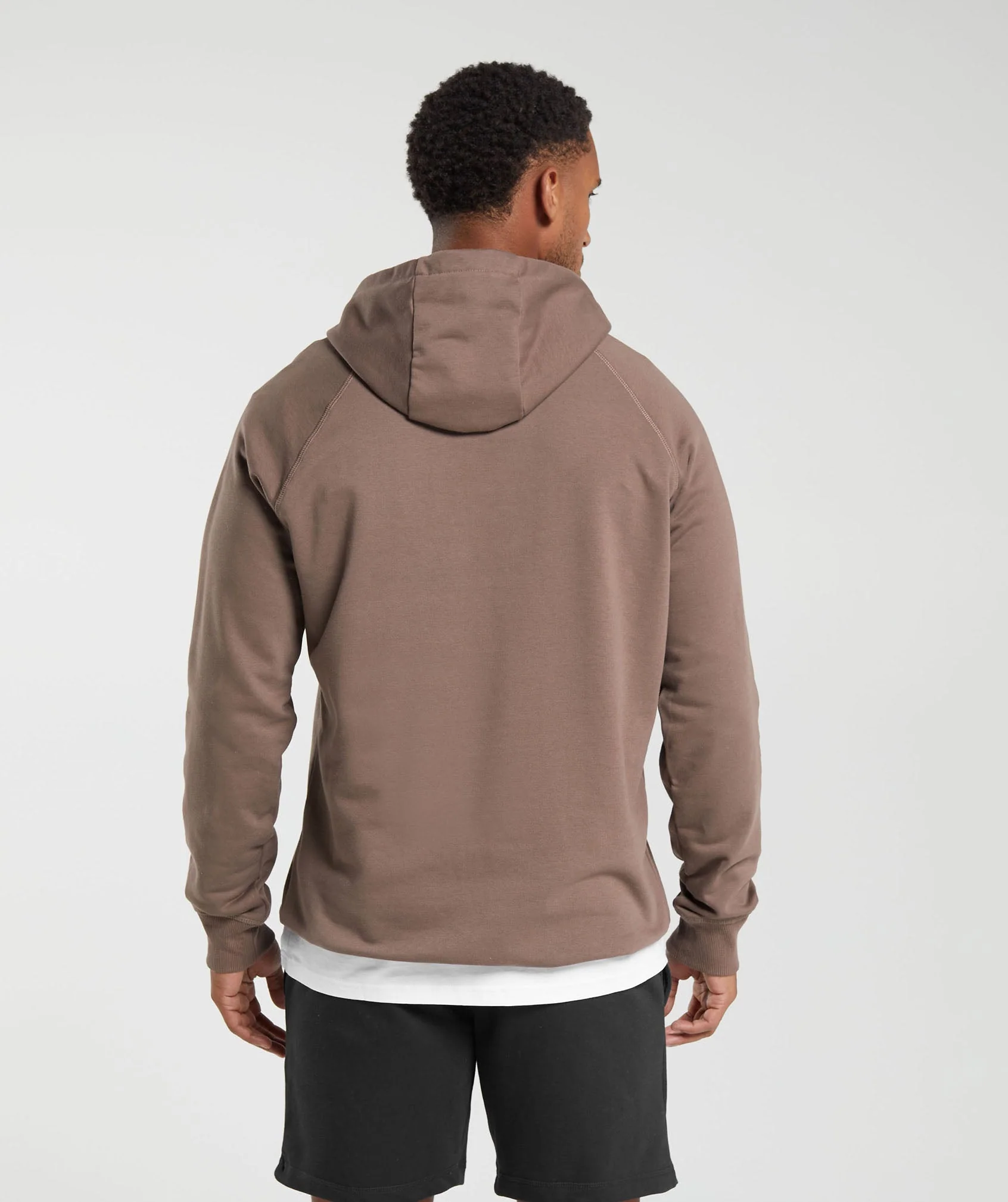 Crest Hoodie Truffle Brown