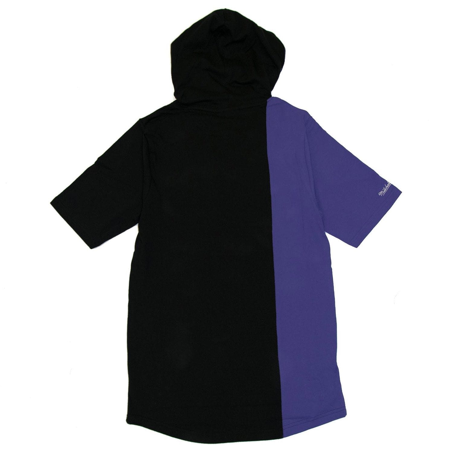 Sacramento Kings Split Mitchell & Ness Short Sleeve NBA Hoodie