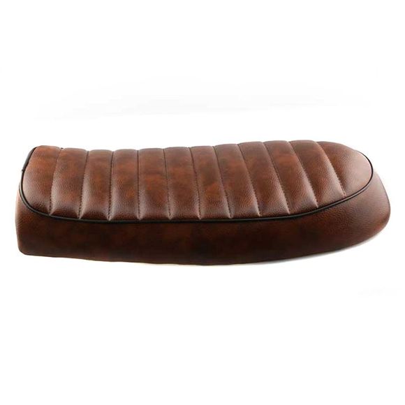 Selle confort Brazoline scrambler universelle Universel - MarronRef : BRZ0082 / SCRF041