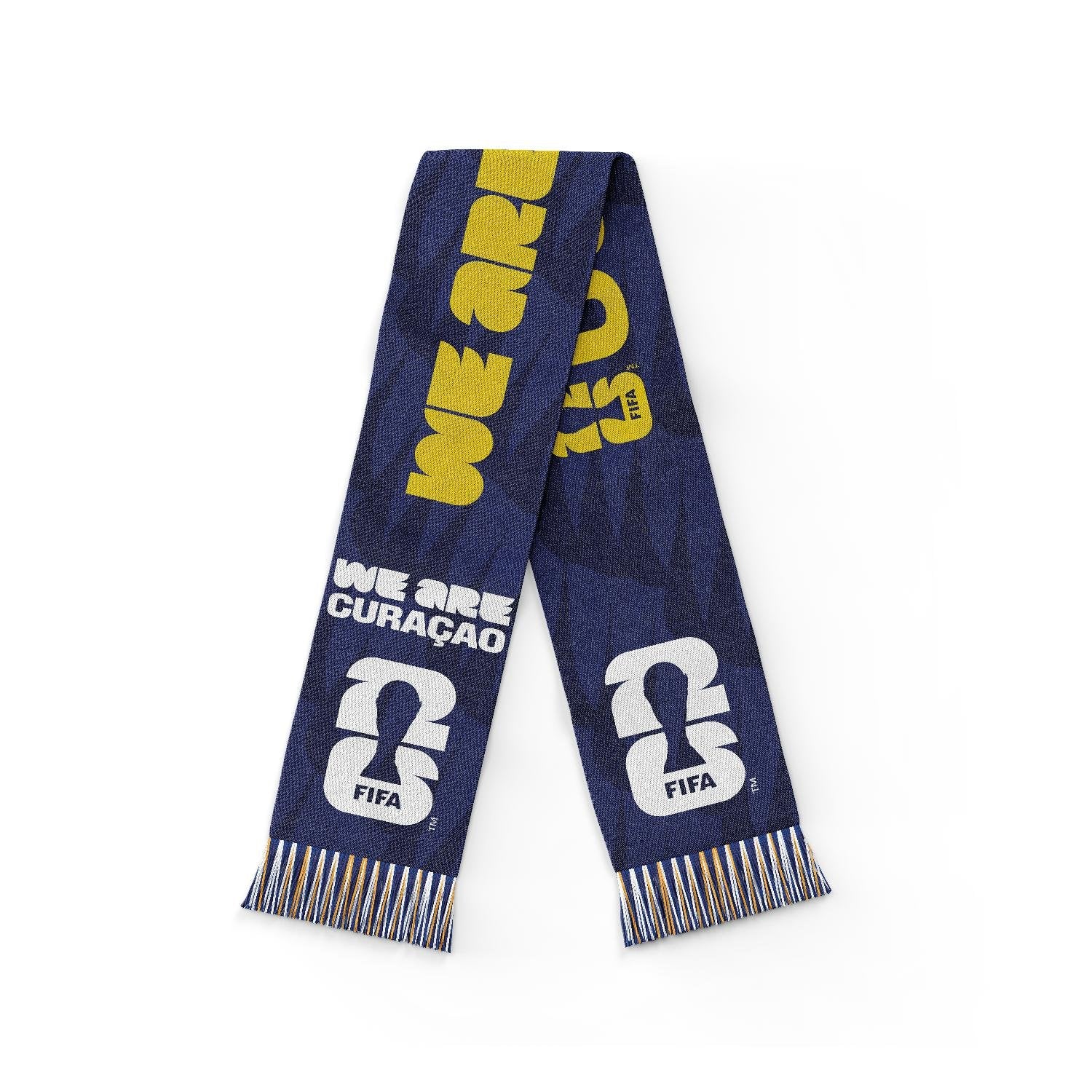 2026 Soccer Fan Collection 'We Are' Curaçao Scarf