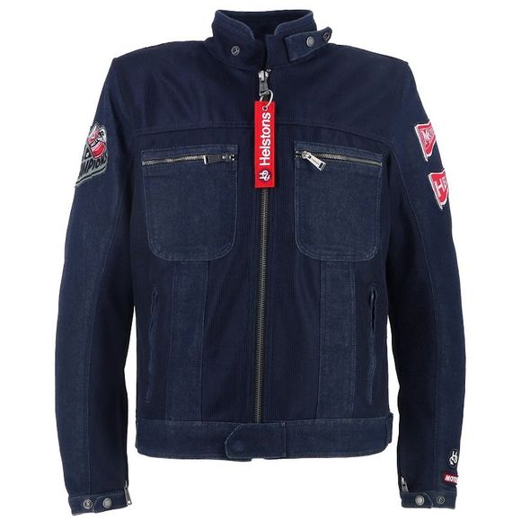 Blouson Moto Helstons DELTA AIR MOTUL - BleuRef : HS1185