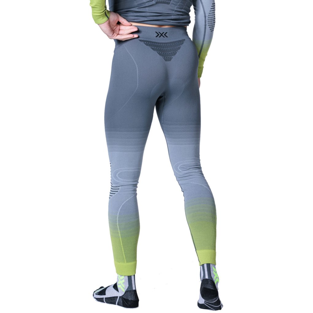 X-Bionic Invent FX Pants Men - rhino grey/light grey/canary