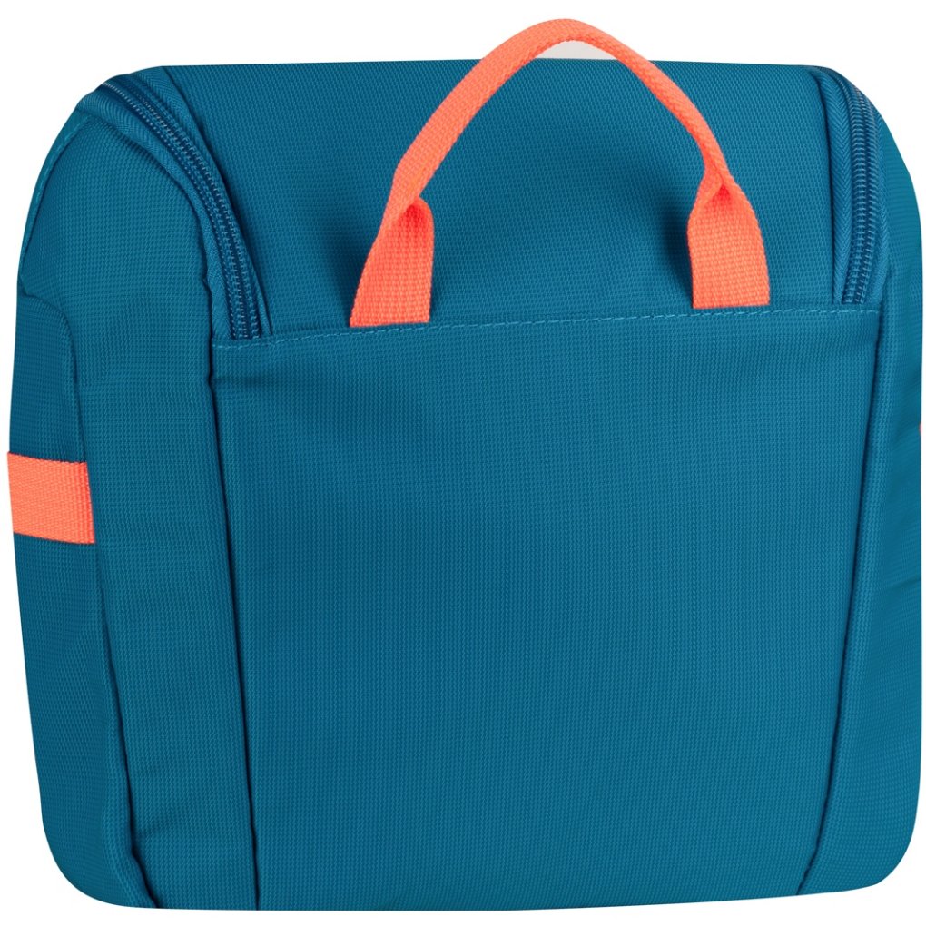 Trollkids Wash Bag 5L Kids - Atlantic Blue/Dark Navy/Glow Orange