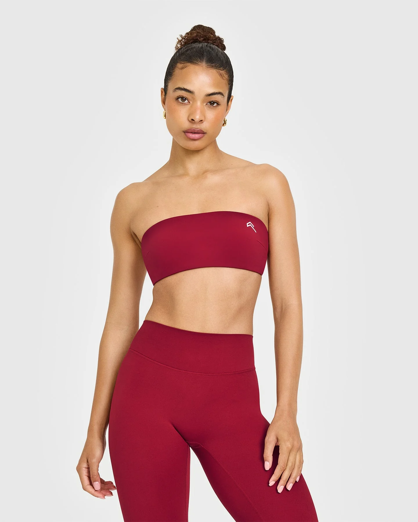UnifiedMove™ Micro Bandeau Bralette | Ruby Red