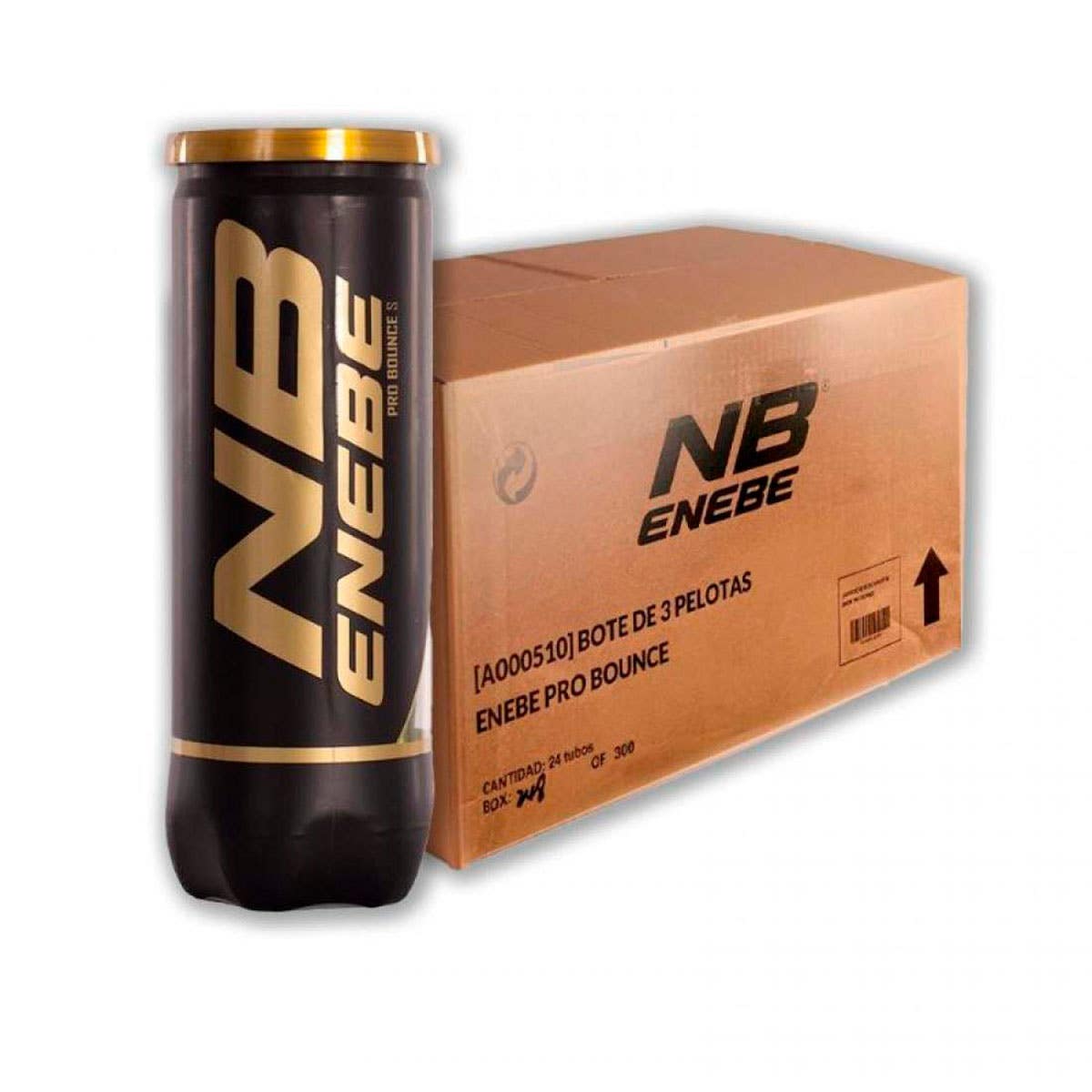 BOX 24 CANS OF 3 ENEBE PRO BOUNCE S BALLS