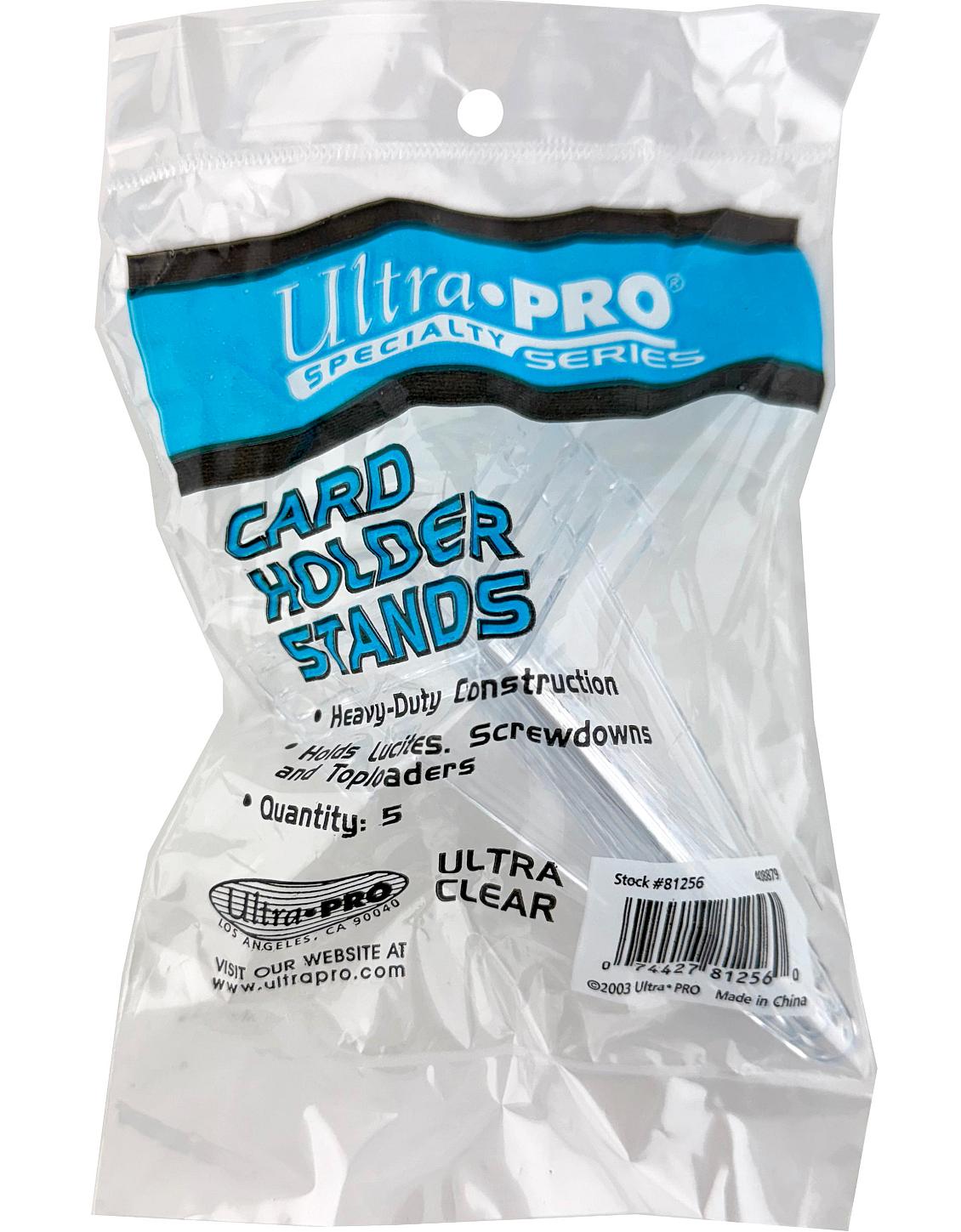Ultra Pro Small Lucite Card Holder Stand - 5-Pack