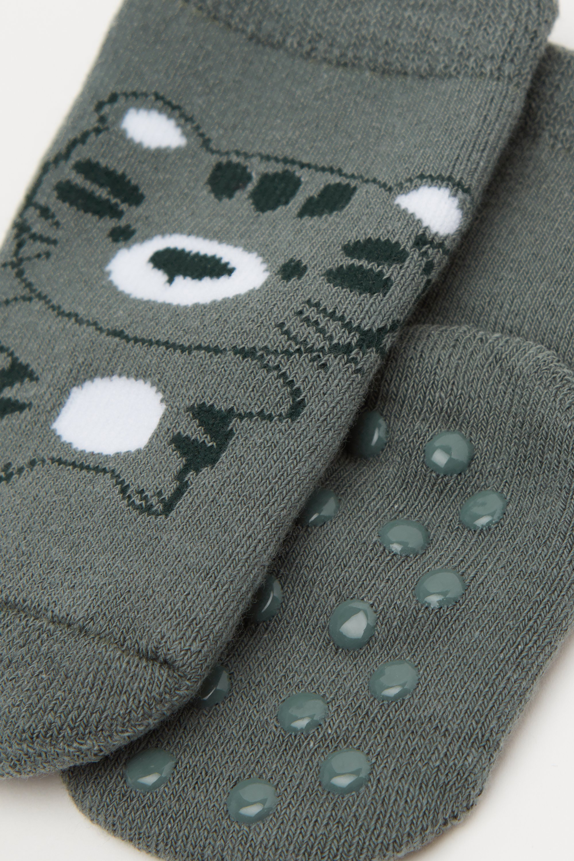 Baby Non-Slip Patterned Cotton Socks