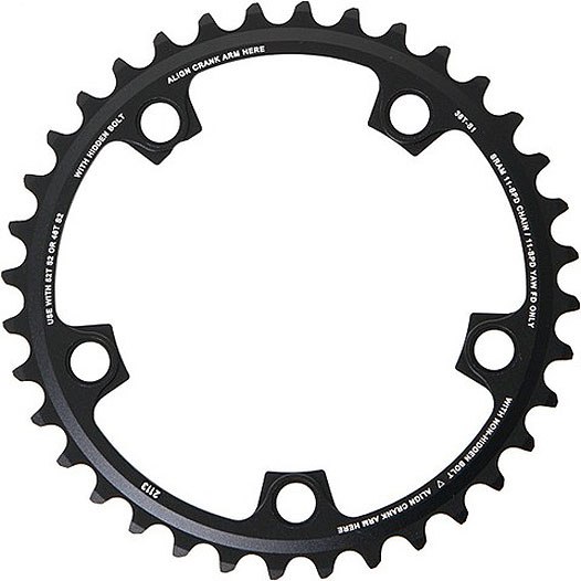 SRAM X-Glide R Chainring Yaw 110mm 11-speed - 34 + 36 Teeth