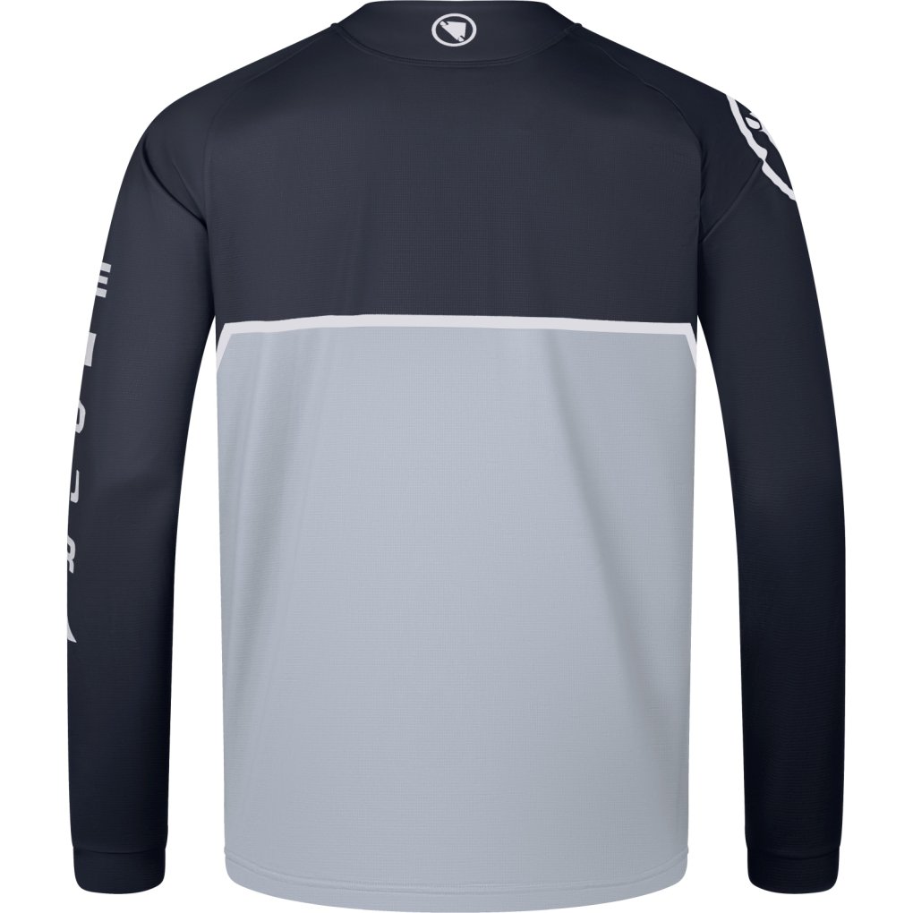 Endura SingleTrack Core Printed Long Sleeve Tee Men - black