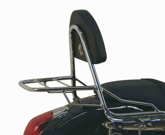 Hepco & Becker Luggage Rack with sissybar - chromeKAWASAKI 1600 VULCAN 1600 MEAN STREAK (VN1600B) - 2004 - 2008Ref: Hbe05471A / 611293 00 02