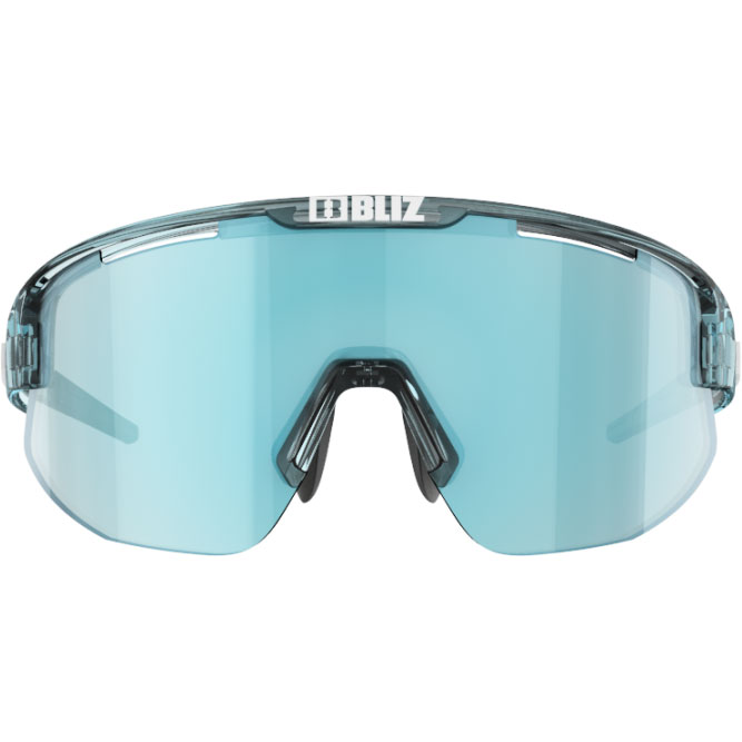 Bliz Matrix Glasses - Transparent Ice Blue - Smoke Ice Blue Multi