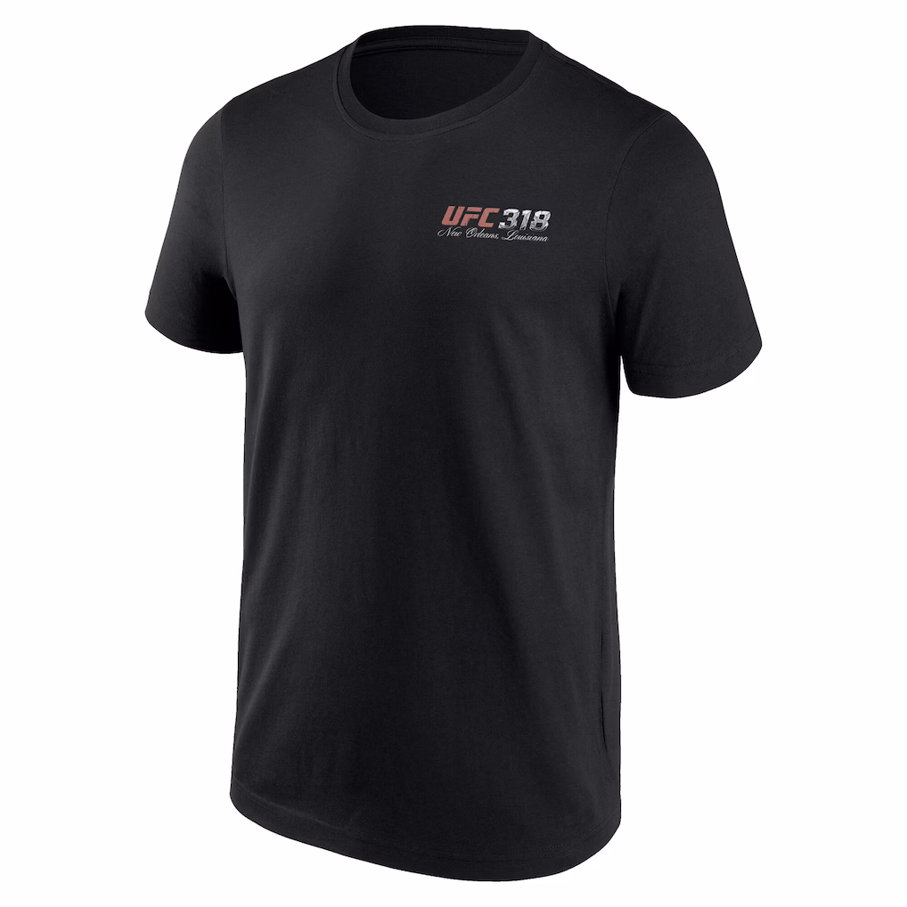 UFC 318 Match Up T-Shirt - Black - Mens