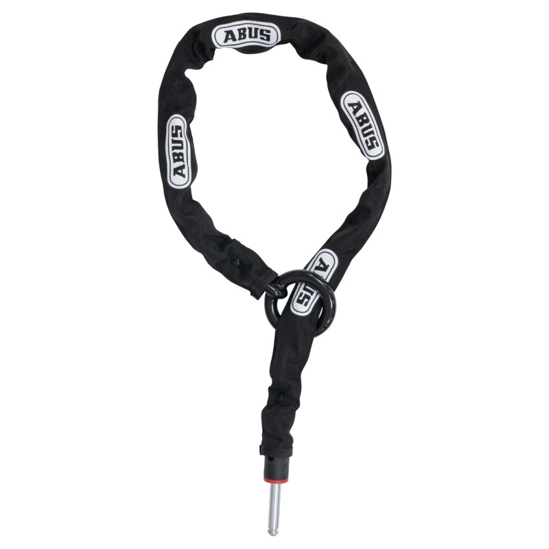 ABUS AMPARO 4650X NR Frame Lock + ACH 2.0 6KS/100 Frame Lock Chain + ST5950 Saddle Bag - black