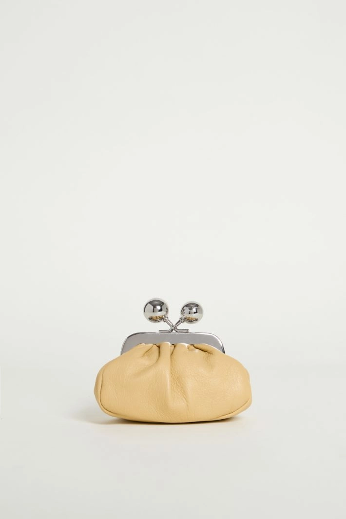 Nappa leather mini bag - YELLOW