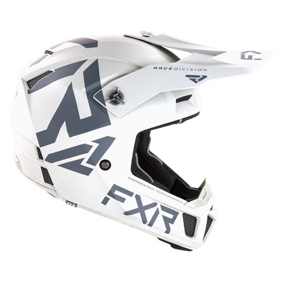 FXR CLUTCH CX WHITE 2021 cross helmet - WhiteRef: FXR0082