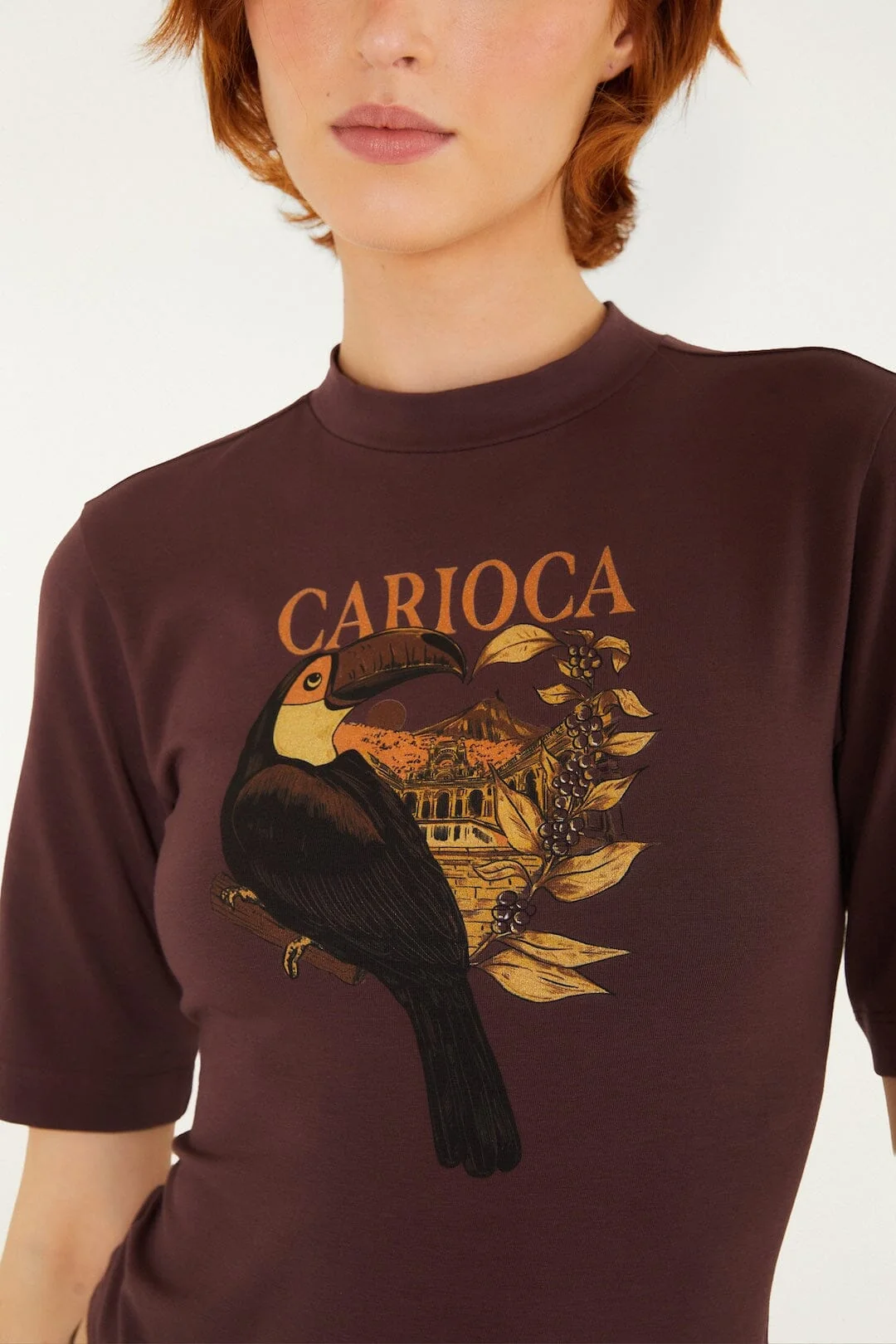 Carioca Short Sleeve Bodysuit