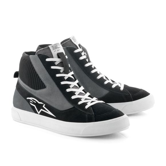 Alpinestars STATED Motorcycle Shoes - Black / WhiteRef: AP3278-C55022