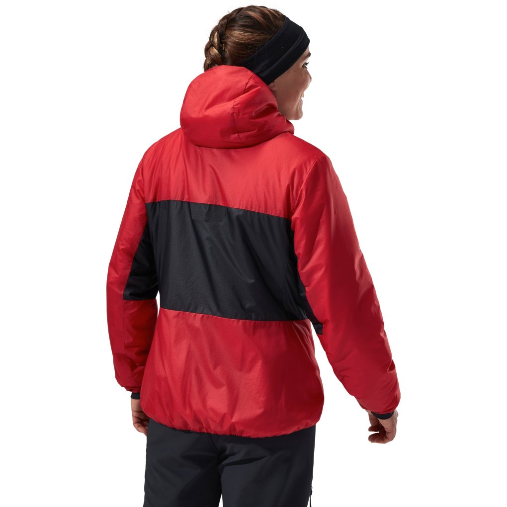 Berghaus MTN Arete LB Synthetic Hoody Women - Goji Berry/Jet Black