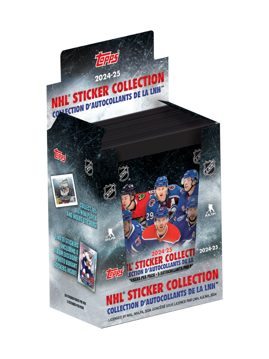 2024-25 Topps® NHL Sticker Collection - Stickers Box