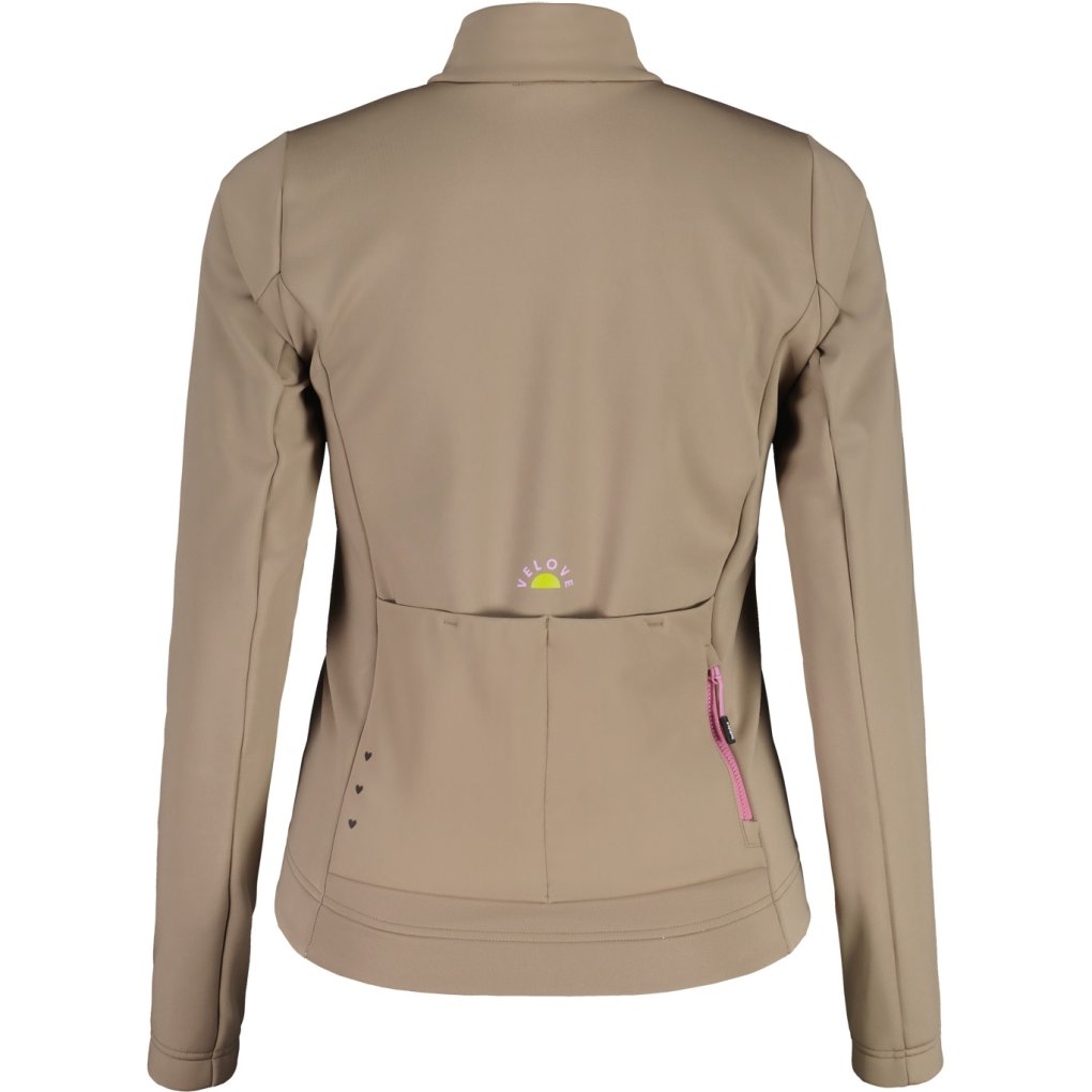 Maloja LusernaM. Cycle Thermal Windblock Jacket Women - dark gravel 8990