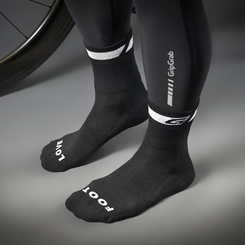 GripGrab Spring-Autumn Socks - Black