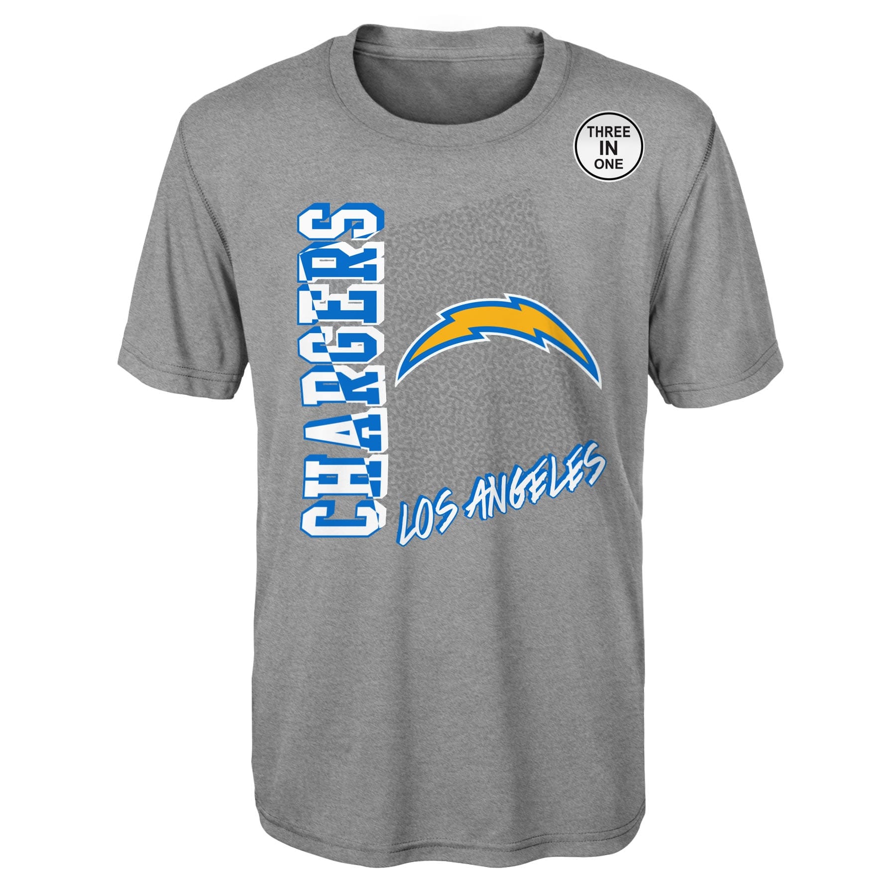 Los Angeles Chargers NFL Football 3-in-1 Combo Shirt Set (YOUTH)