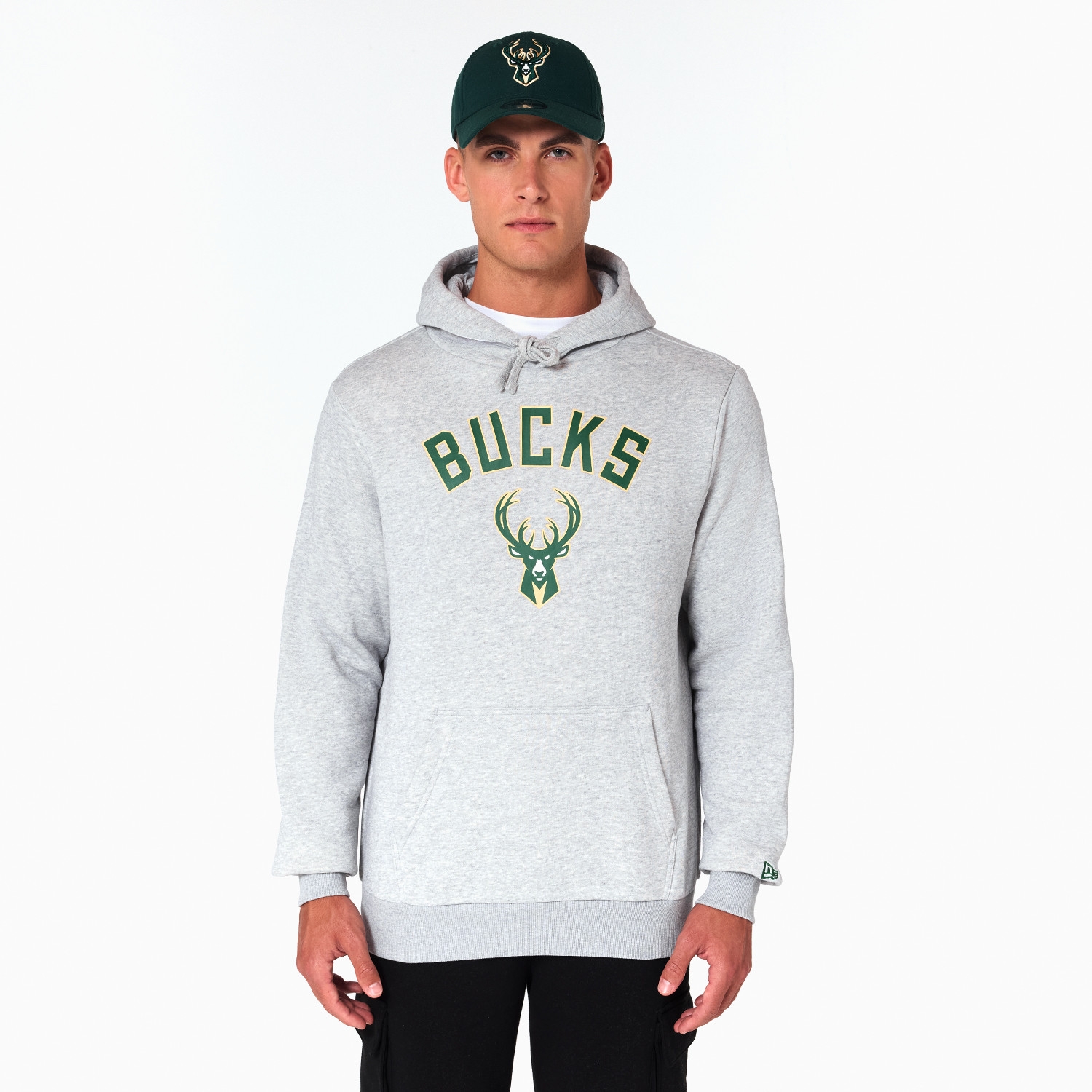 Milwaukee Bucks Team Logo Hoodie NBA Sweatshirt