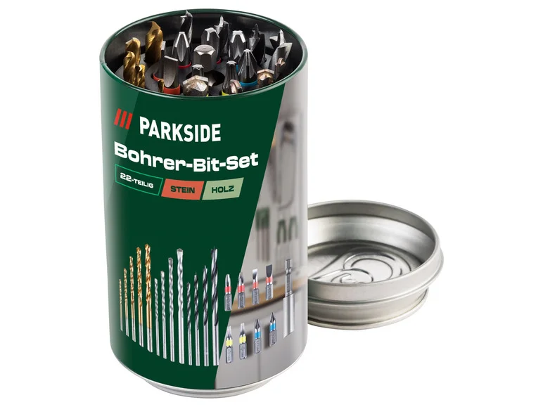 PARKSIDE® Jeu d'embouts de perçage ou Jeu d'embouts