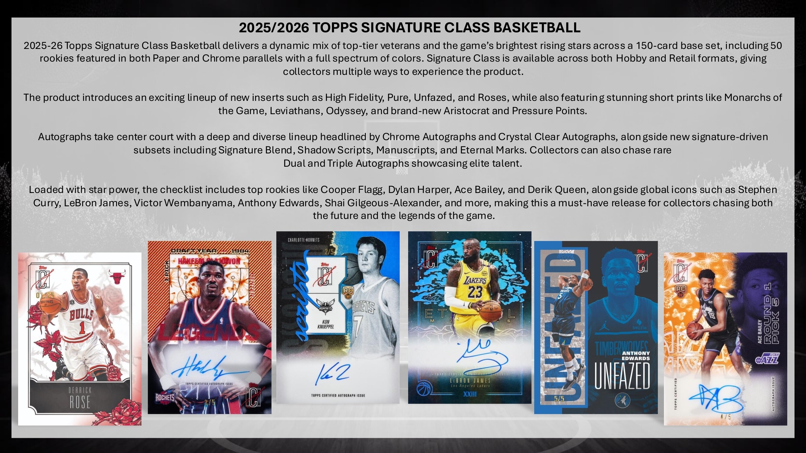2025/26 Topps Signature Class Basketball NBA Blaster Box