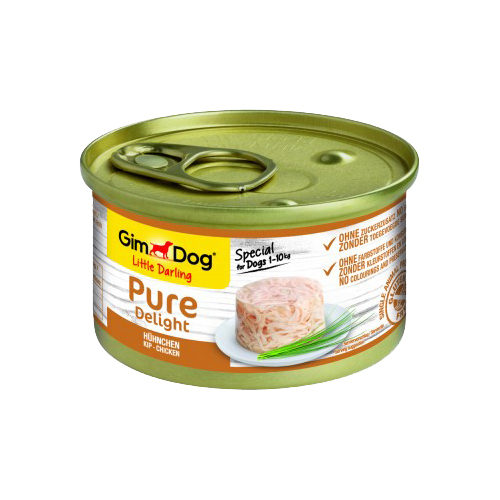 GimDog Pure Delight - Tuna and Beef - 12 x 85g