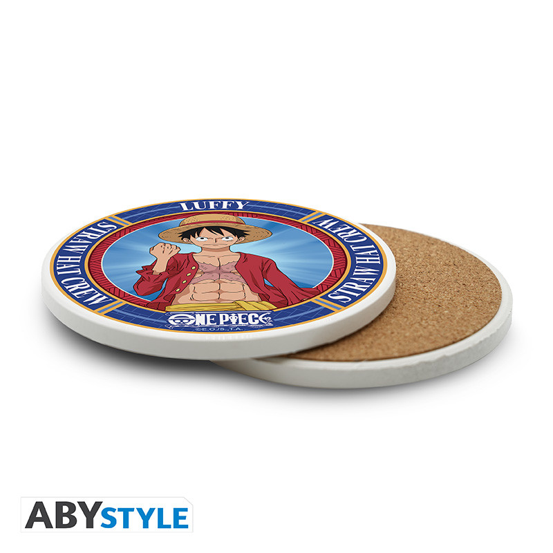 ONE PIECE Ceramic Coasters Monkey D. Luffy