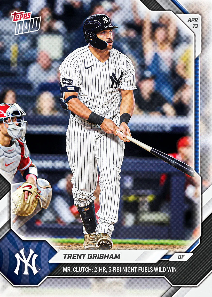 Trent Grisham - 2026 MLB Topps NOW® - Card 81 - PR: 479