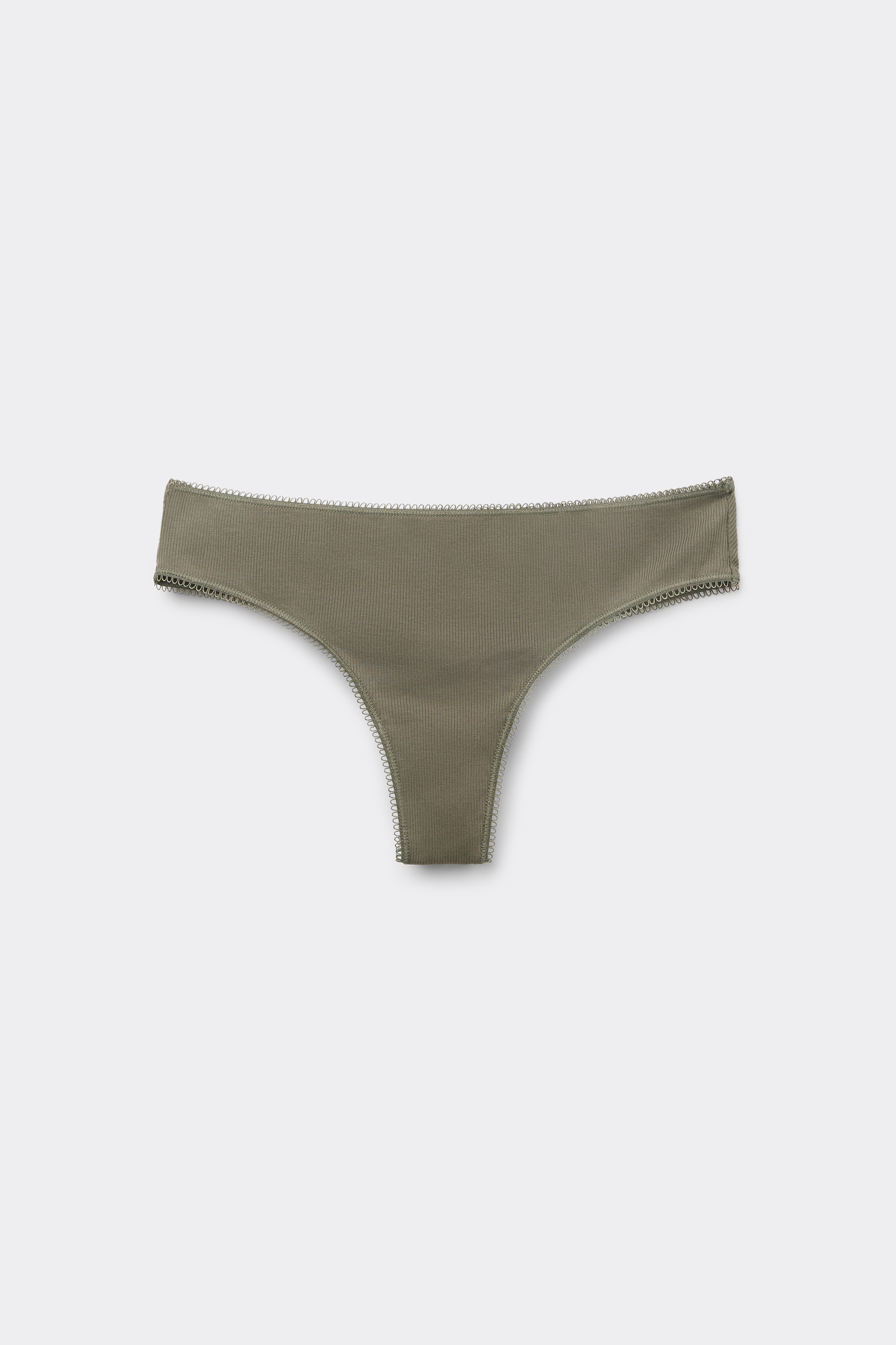 Cotton Cutie Ribbed Brazilian Briefs