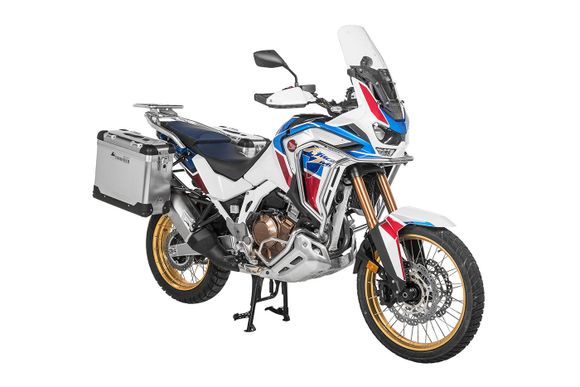Touratech ZEGA Pro 31/38 suitcase - Black support included - AluminumRef: Trt01810A / 01-403-6780-0