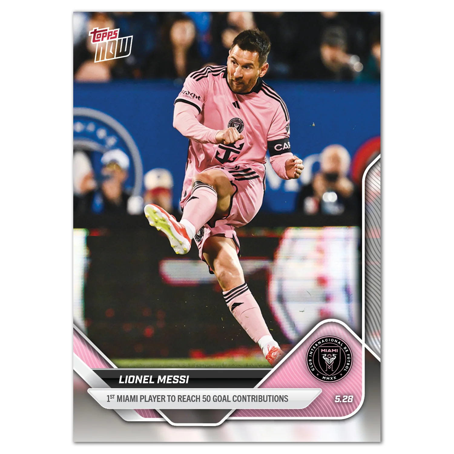 Lionel Messi - 2025 MLS Topps NOW® - Card 47