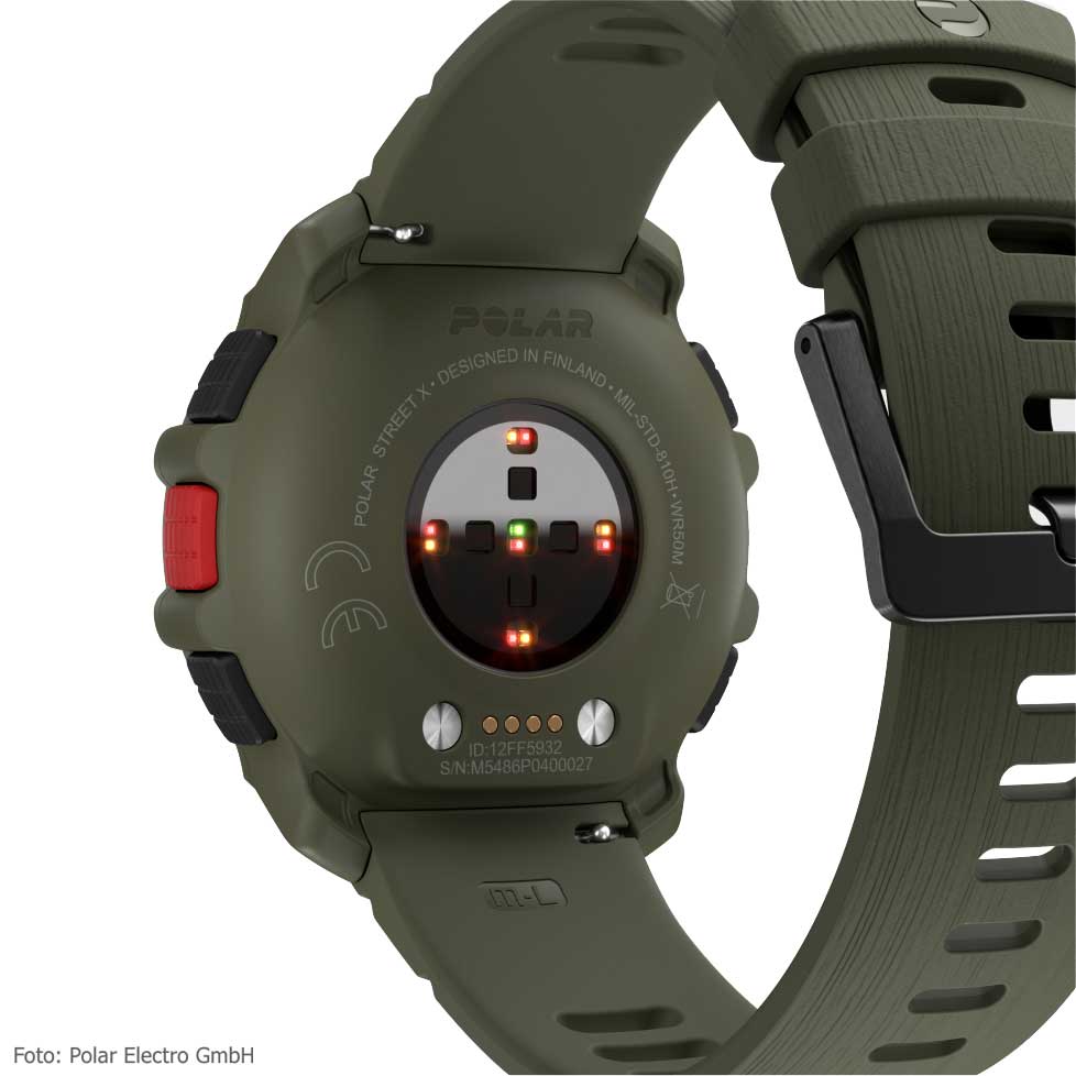 Polar Street X Sports Watch - Forest Green