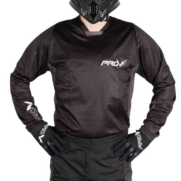 Maillot cross Prov HOLESHOT GREY 2026 - GrisRef : POV0065