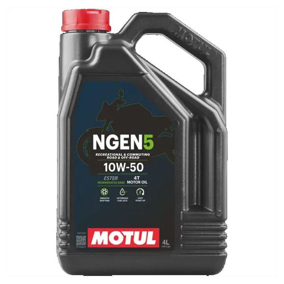 Motul NGEN 5 10W-50 4T 4L Universal engine oilRef: MOT0119 / 111832