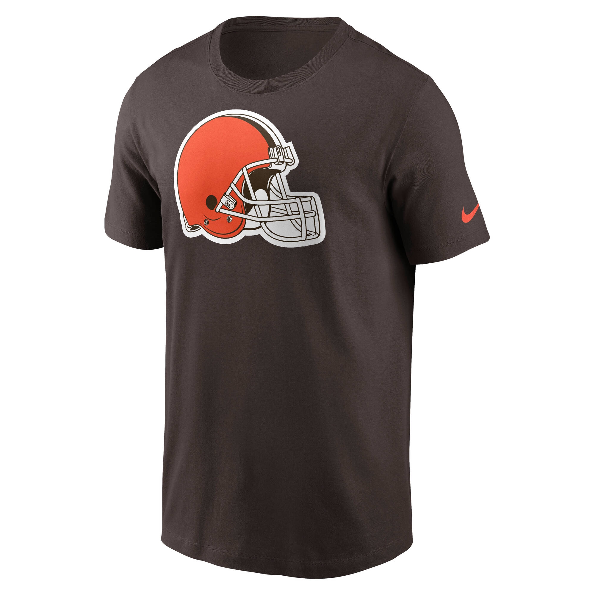 Cleveland Browns Nike Essential Logo NFL T-Shirt Brown