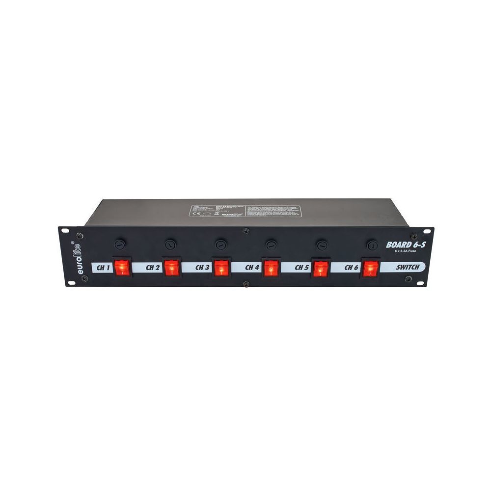 Eurolite 6 Channel Switchboard – Thomann Ireland